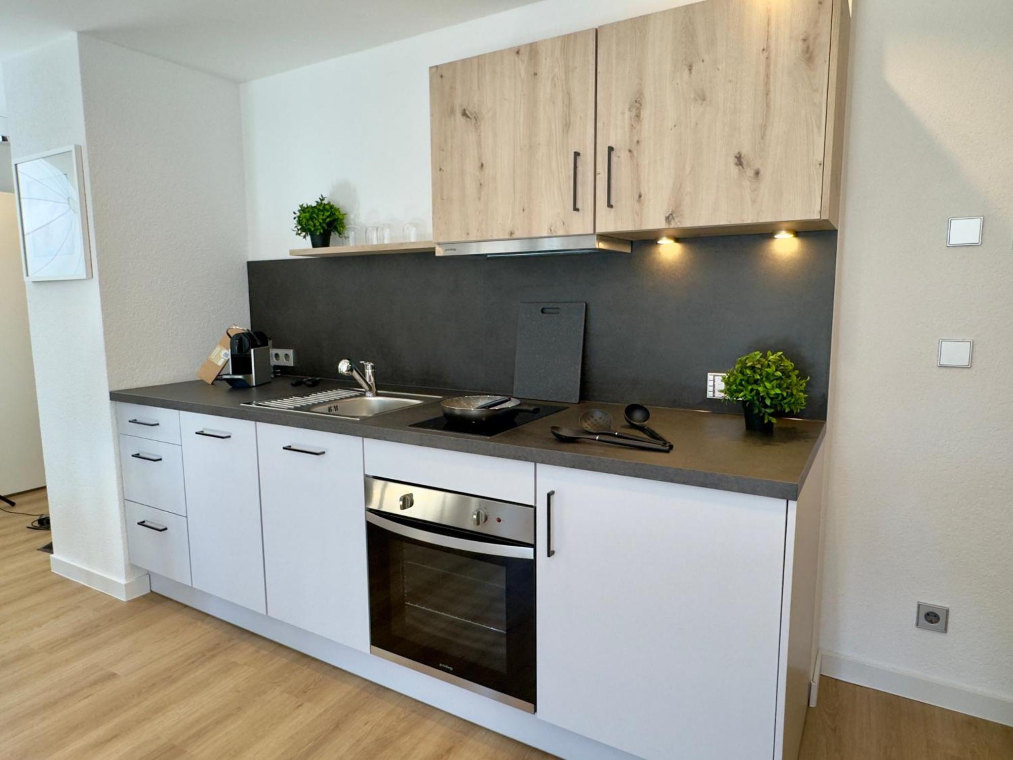 Living & Serviced Apartments By Blauer Wolf กุนเซนเฮาเซิน ภายนอก รูปภาพ